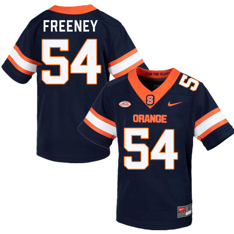 #54 Dwight Freeney Syracuse Orange Jerseys,Syracuse University Football Uniforms,Apparels-Navy